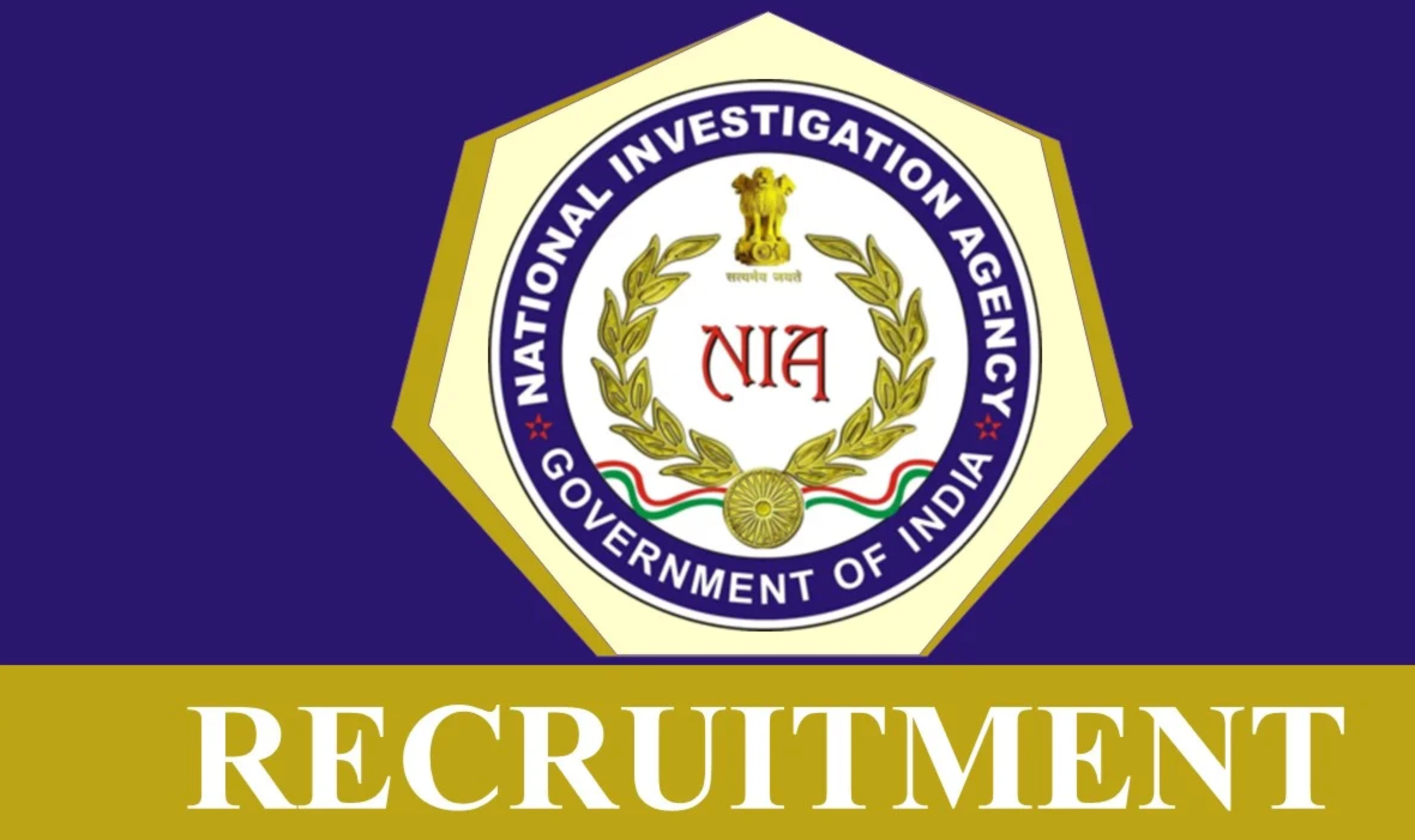 NIA recruitment