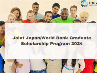 Joint Japan/World Bank Graduate Scholarship Program