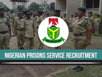 Nigerian Correctional Service Recruitment