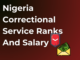 Updated Nigerian Correctional Service Salary Structure and Ranks