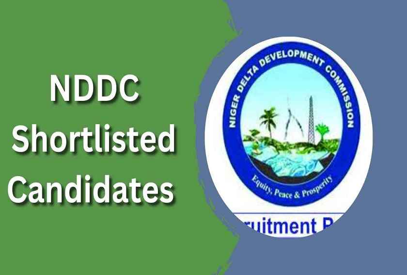 NDDC shortlisted candidates