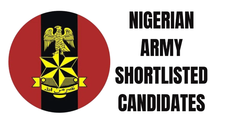 Nigeria Army 89RRI Shortlisted Candidates