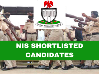 NIS Shortlisted Candidates