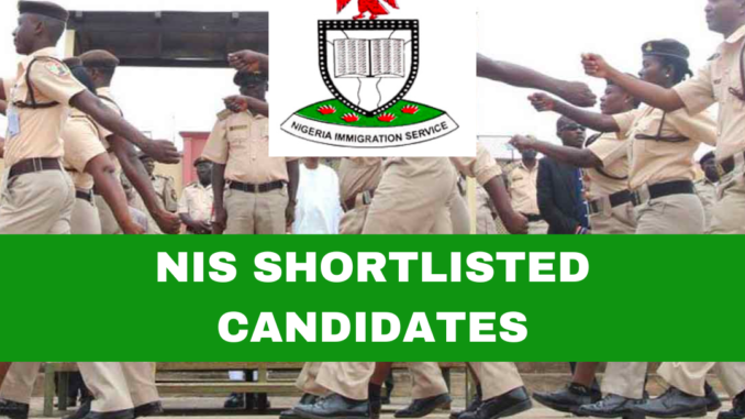 NIS Shortlisted Candidates